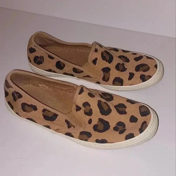 1994 Womens leopard print shoes Size 9 - Picture 1 of 6